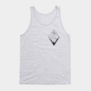 mountain bike mtb gift cycling mountains outdoor bike tour Tank Top